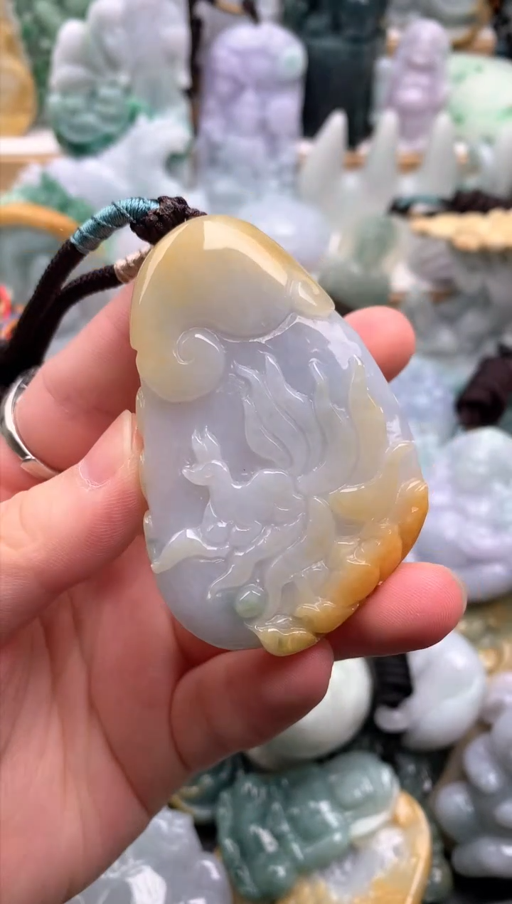 吊坠(不含链)未镶嵌翡翠1