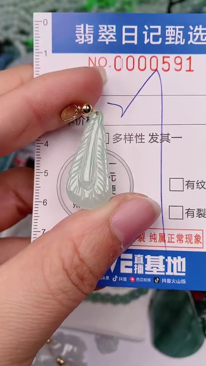 【闪购商品】翡翠颈饰未镶嵌00000591