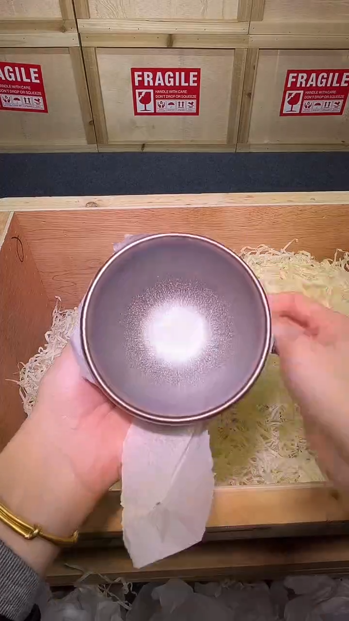 茶盏茶盏主人杯极光幻彩钵