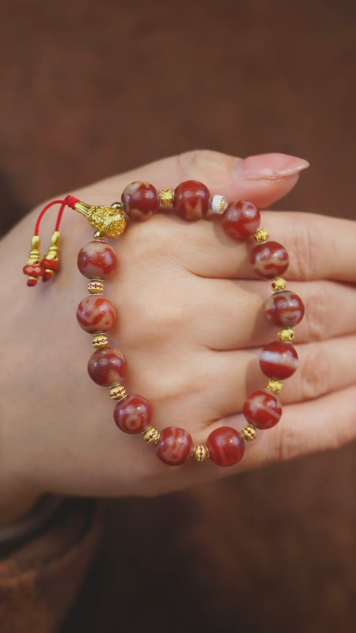 【闪购商品】玛瑙/玉髓手串未镶嵌多样性发一