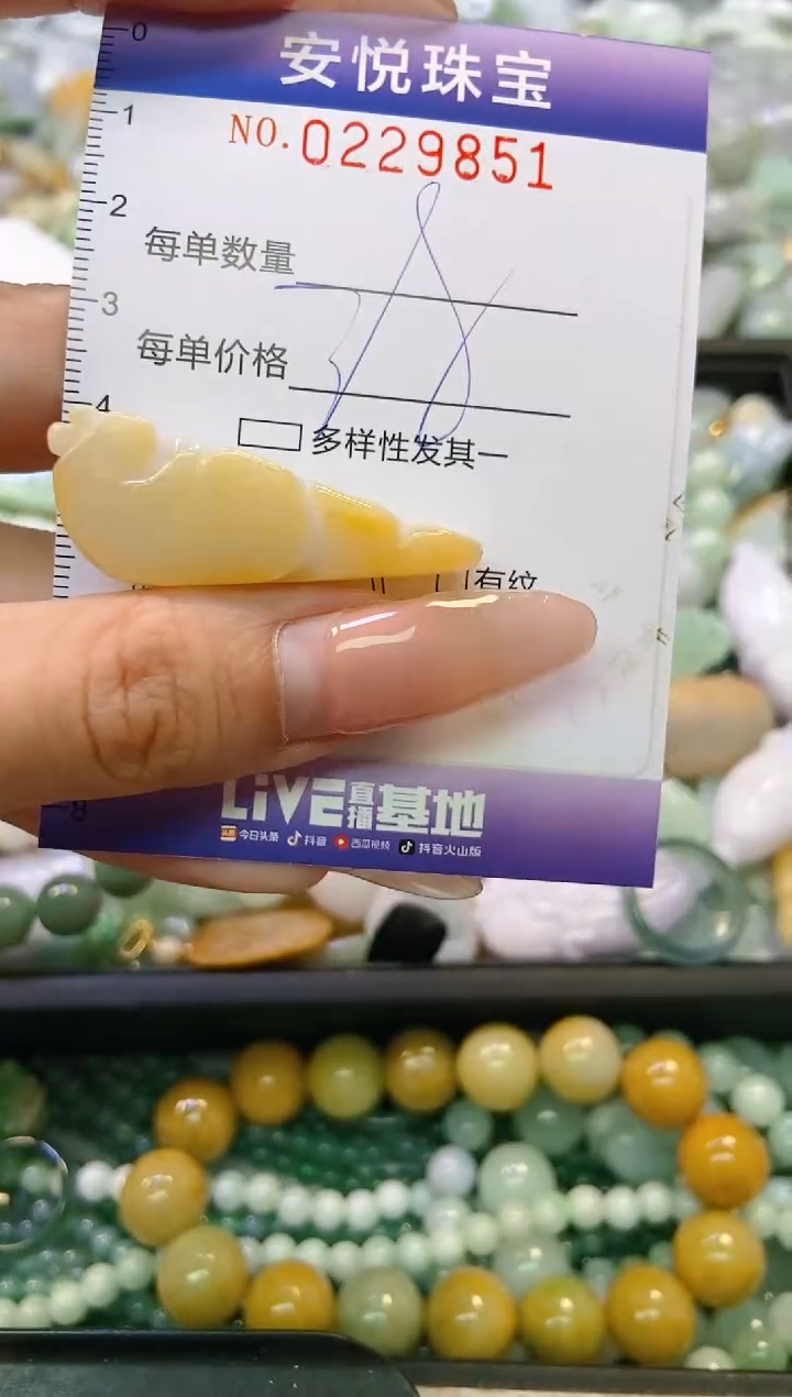翡翠未镶嵌颈饰闪购0229851