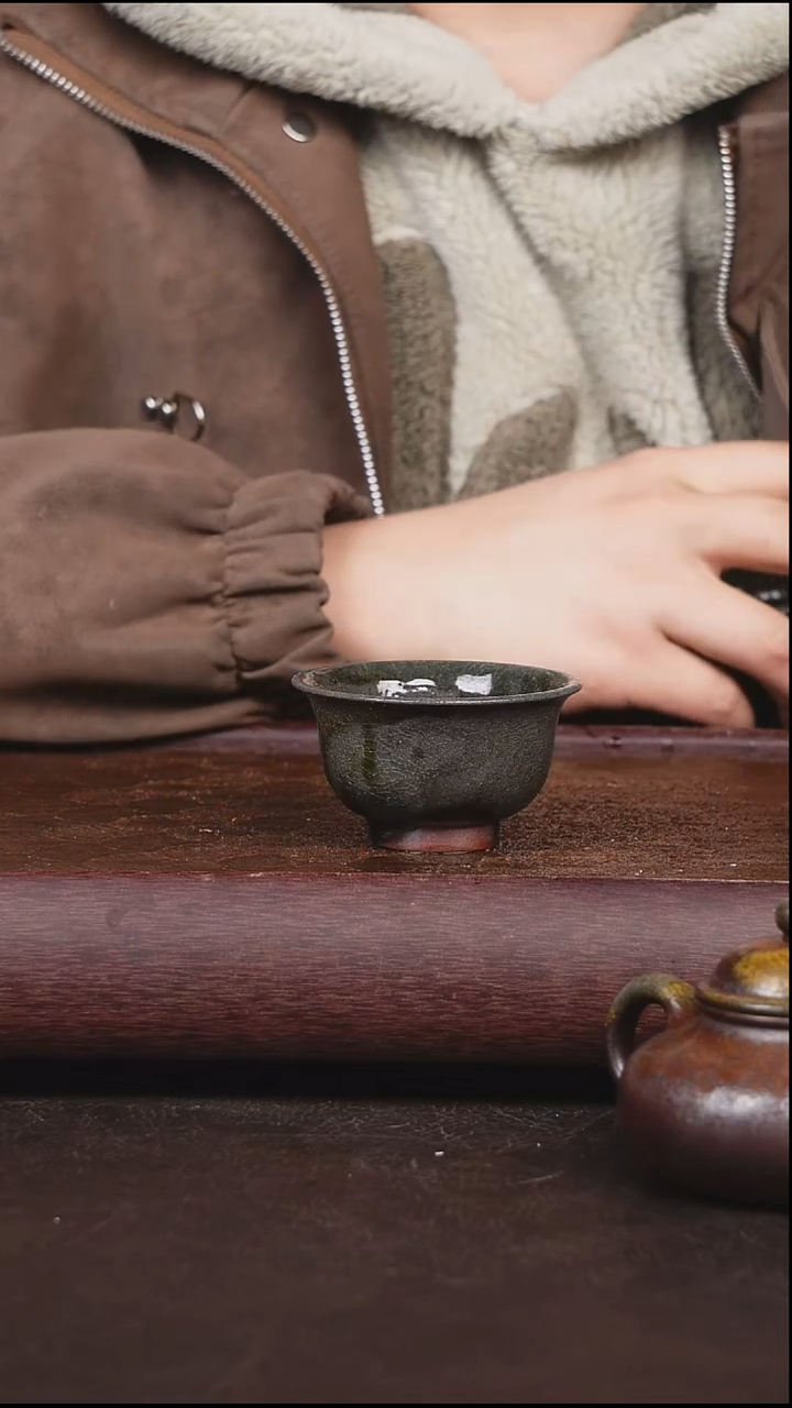 茶壶紫砂柴烧 杯