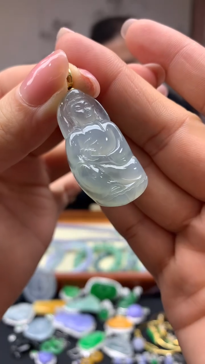 【闪购商品】翡翠颈饰未镶嵌5-天然翡翠
