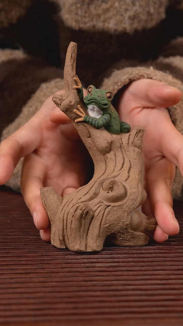 【闪购商品】紫砂茶宠紫砂小青蛙