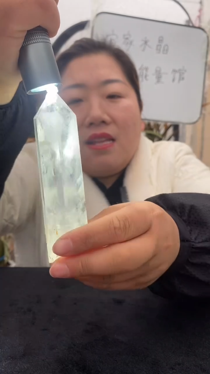 【闪购商品】水晶柱子未镶嵌白水晶柱子D704