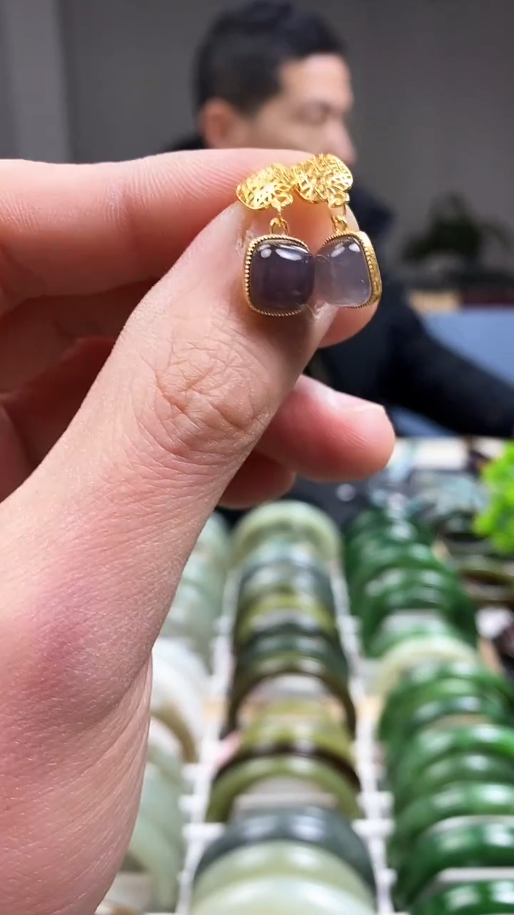 【闪购商品】和田玉手镯银S925镶嵌1