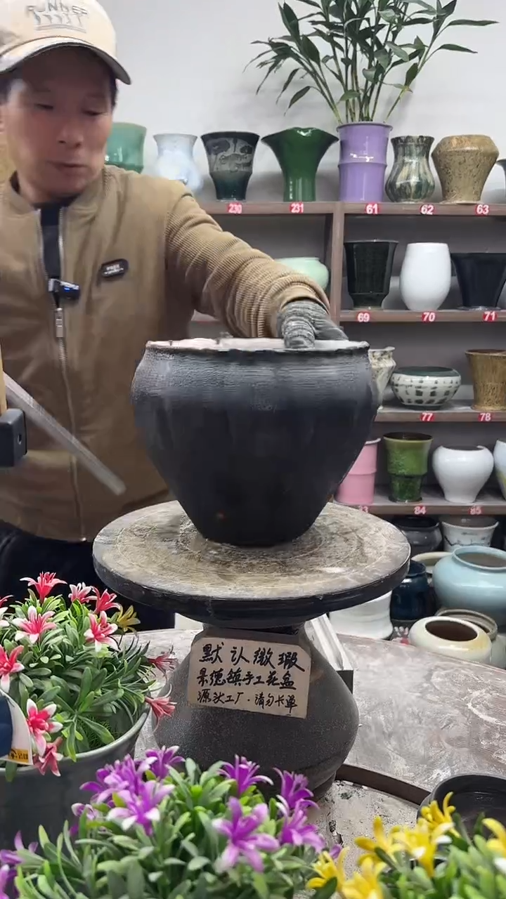 12-24-高19口19瑕-花盆