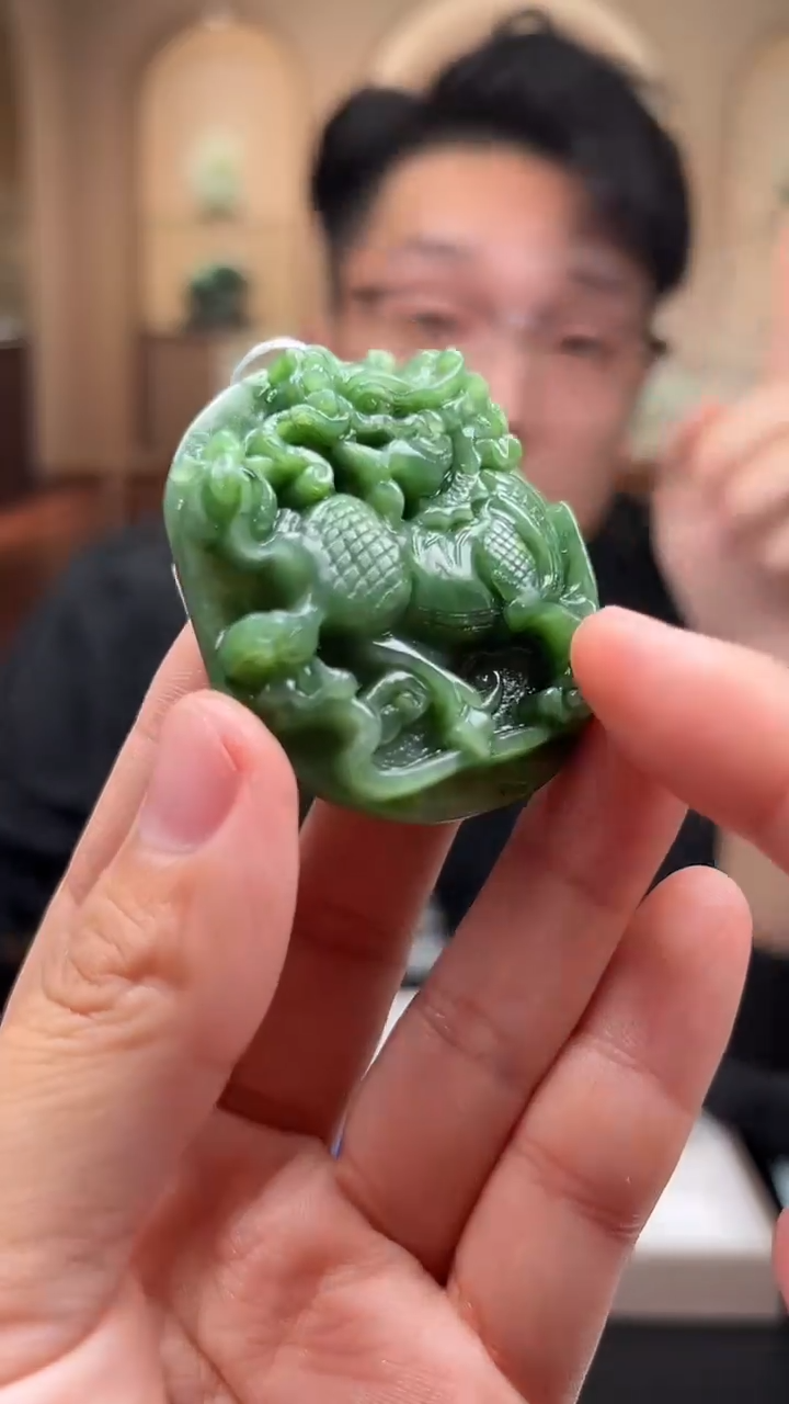 颈饰未镶嵌和田玉XM吊坠LBL-1