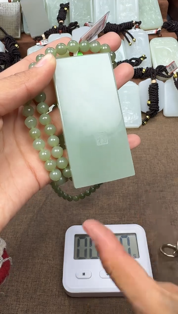 【闪购商品】和田玉颈饰未镶嵌和田玉挂件