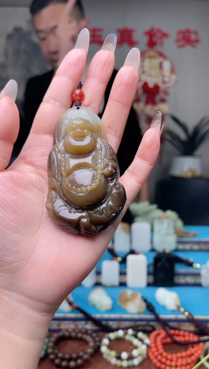 【闪购商品】和田玉挂件未镶嵌1