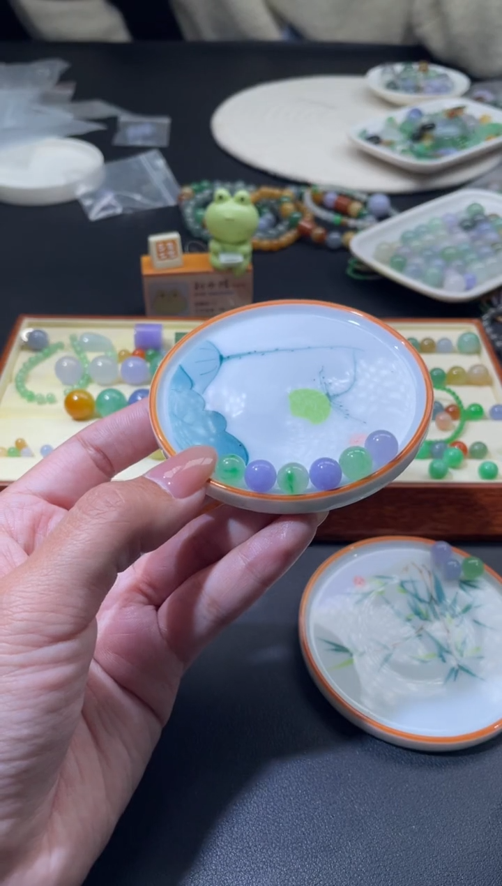 未镶嵌定制翡翠翎翡翠毛货