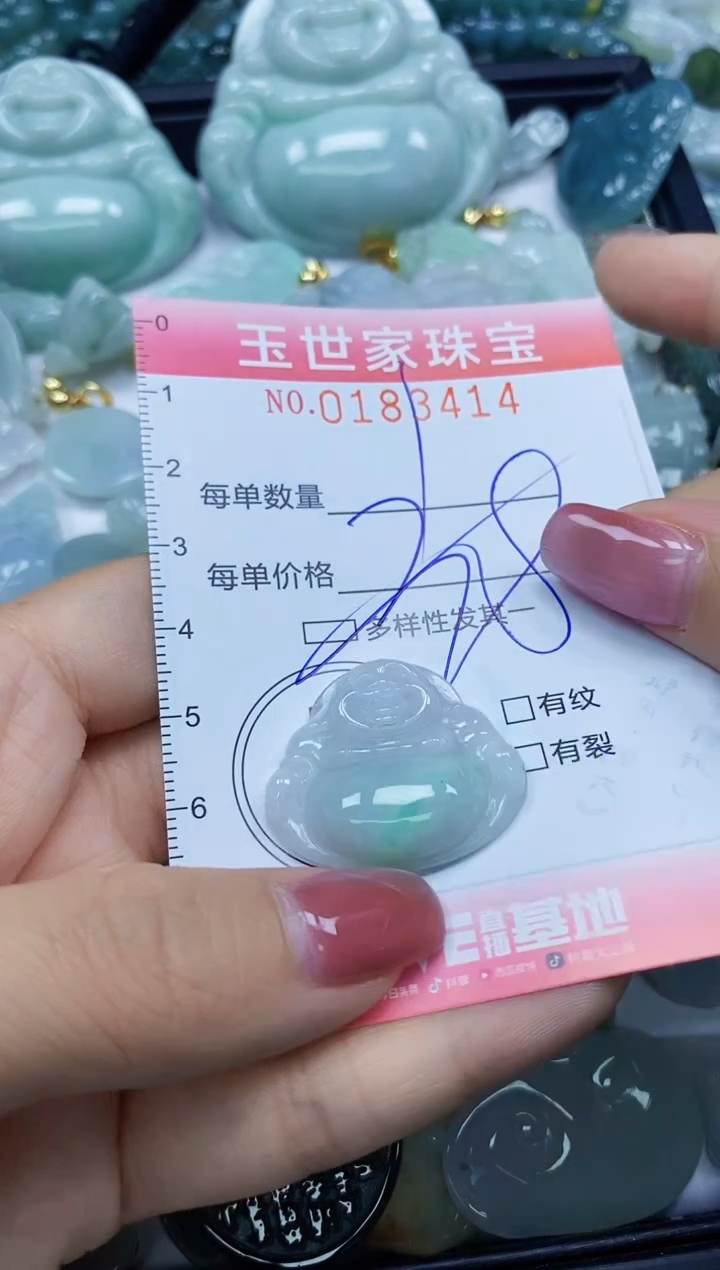 【闪购商品】翡翠颈饰未镶嵌闪购0183414多样性发其一