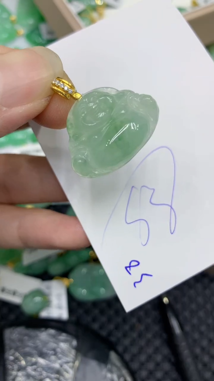 颈饰未镶嵌翡翠缅甸A货翡翠