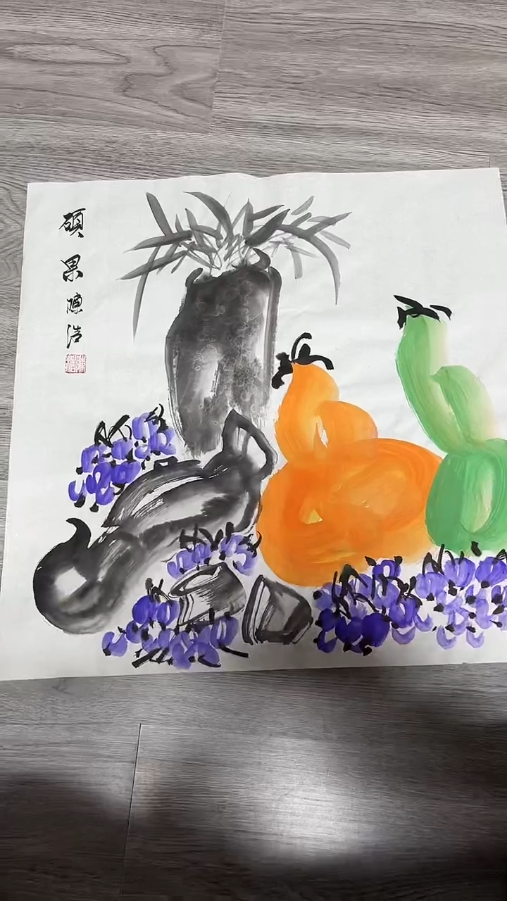 手绘国画欣赏鉴赏9999