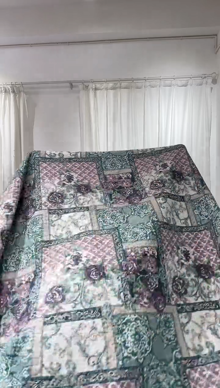 棉230*250纯棉床盖100号小瑕疵
