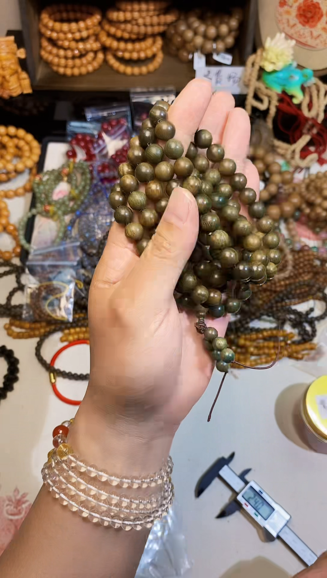 【闪购商品】非洲檀香手串/手链绿檀卡10 108