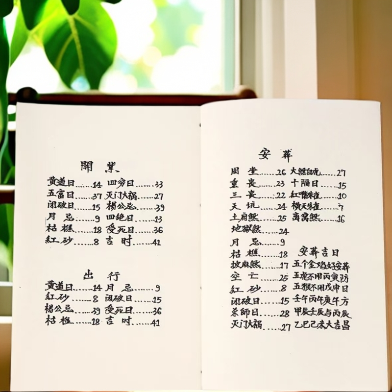 主播同款 象吉择日全集完整版 学文化用品 道林纸 线装古书