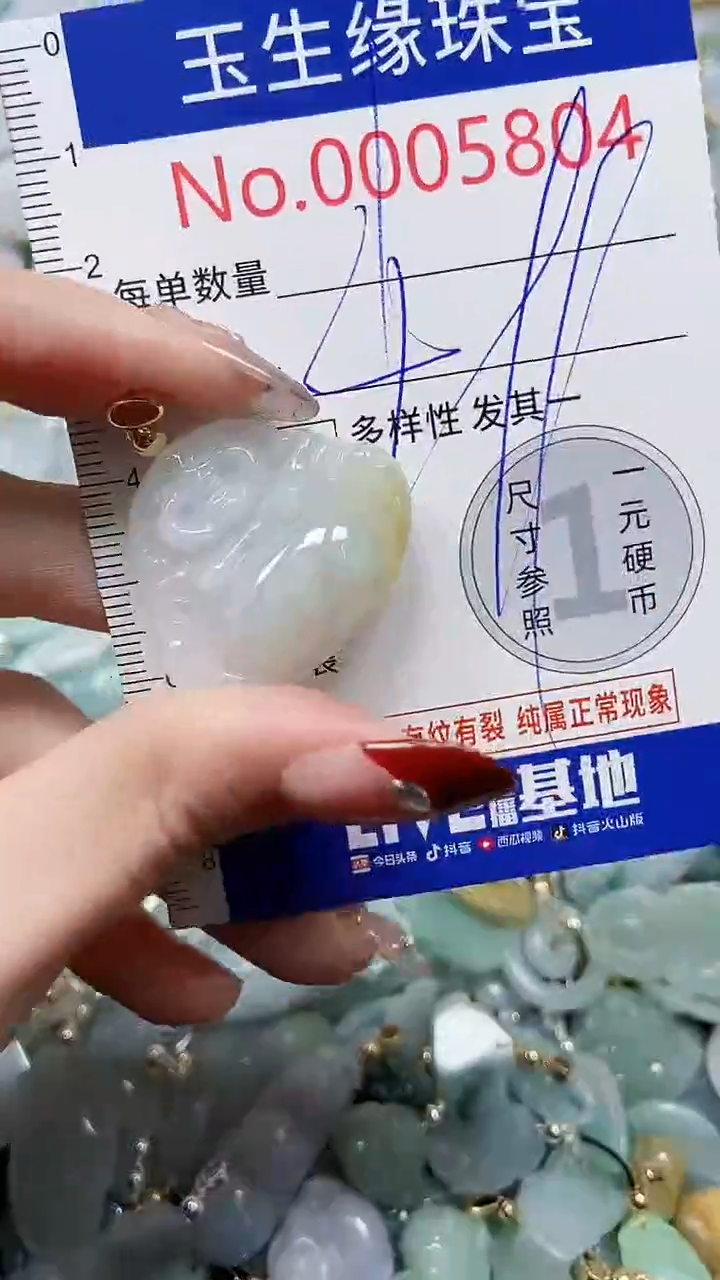 【闪购商品】翡翠颈饰未镶嵌闪购00005804