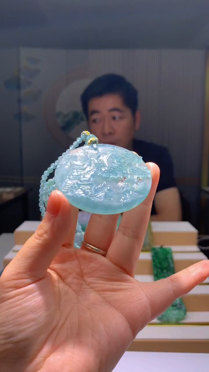 未镶嵌挂件翡翠天然翡翠珠宝247