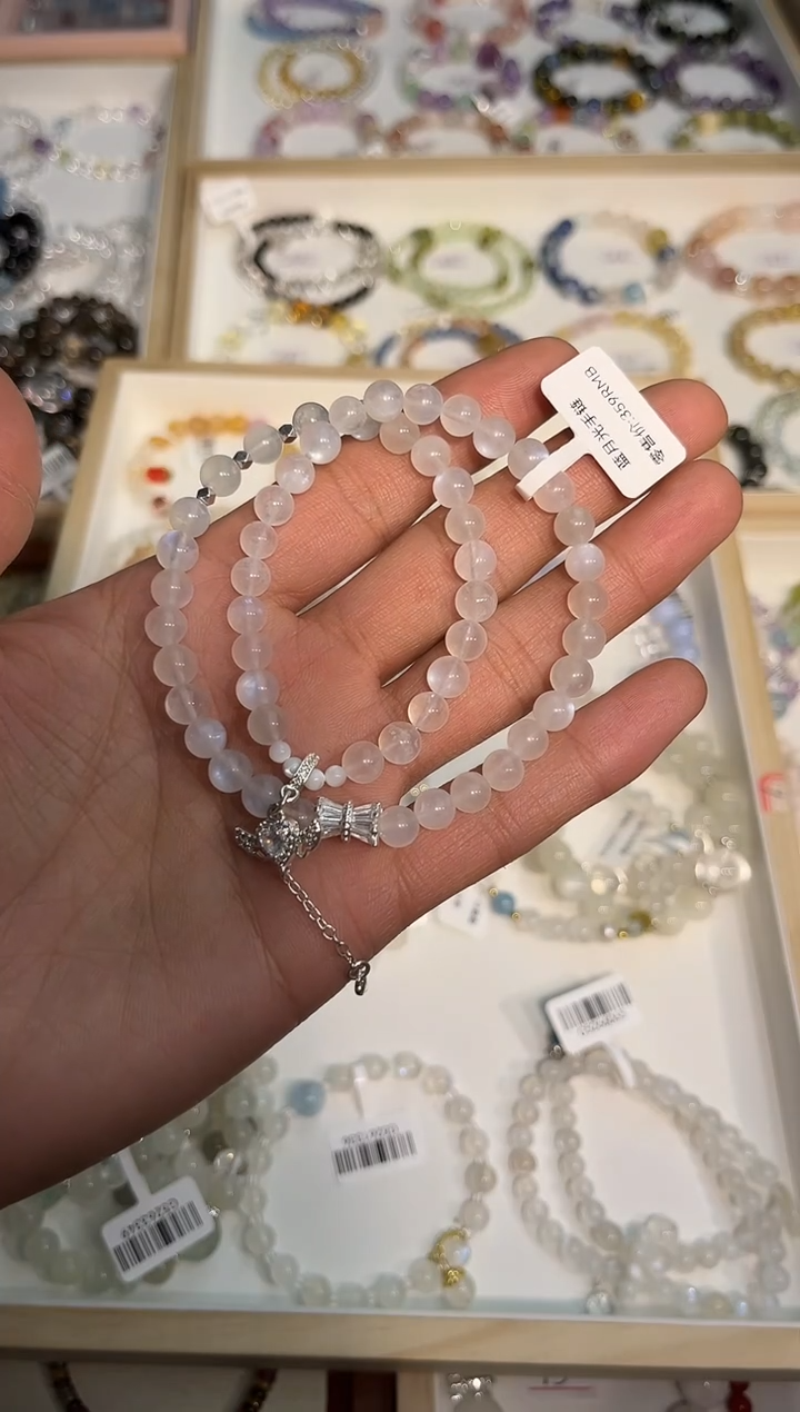 【闪购商品】月光石手链未镶嵌蓝月光