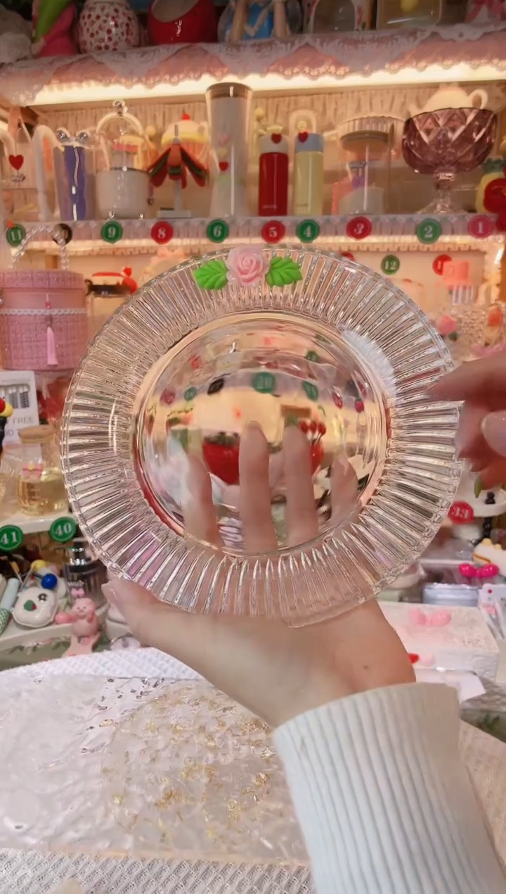 【闪购商品】摆件竖纹盘品质好，发货快，放心拍