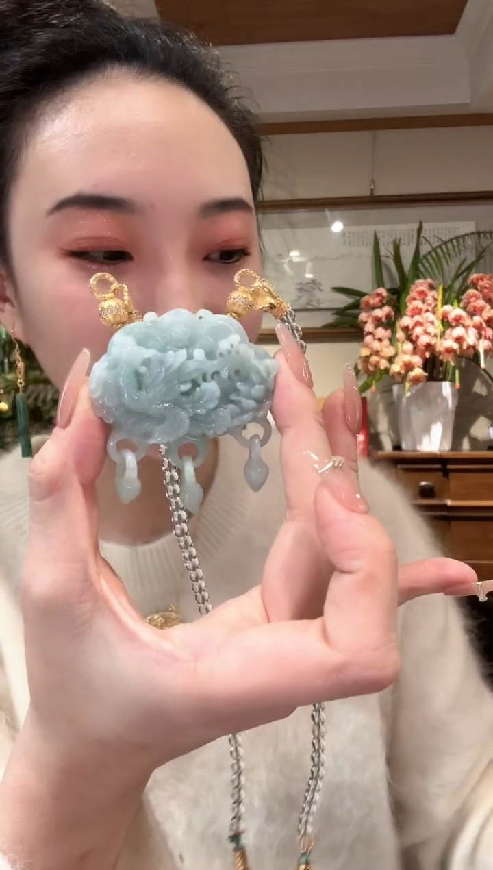 【闪购商品】翡翠颈饰未镶嵌国风