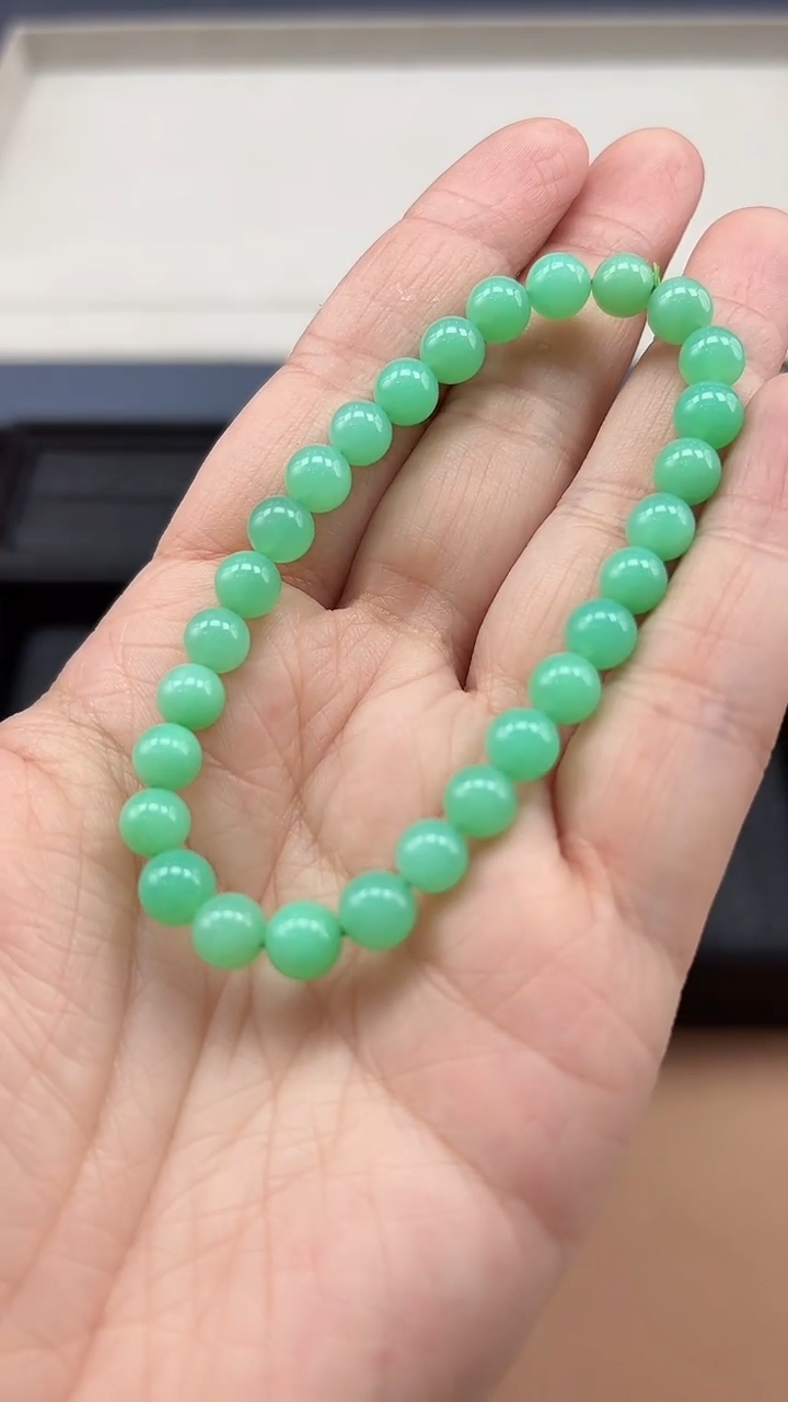 【闪购商品】石英质玉手链未镶嵌手串