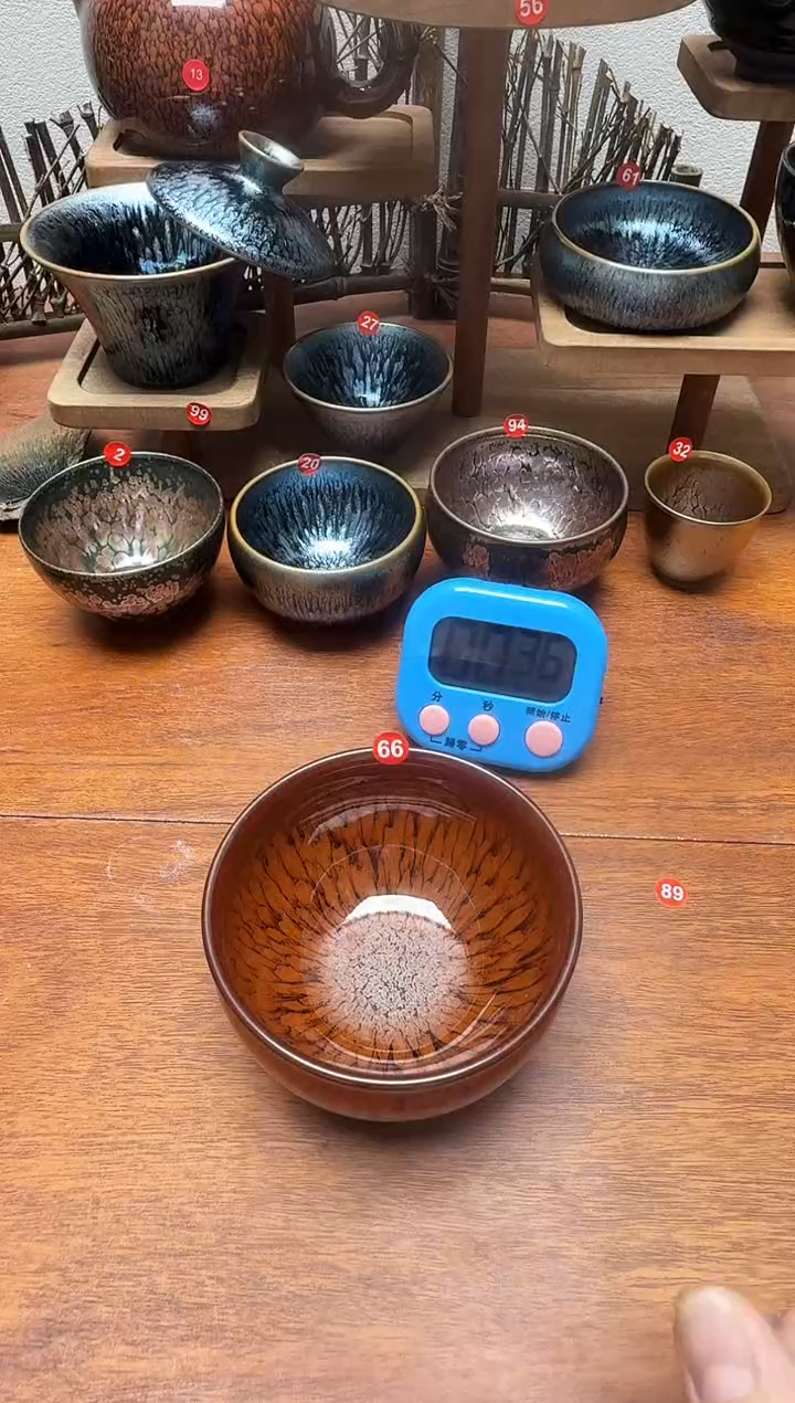 茶盏感***®66号建盏工匠茶器