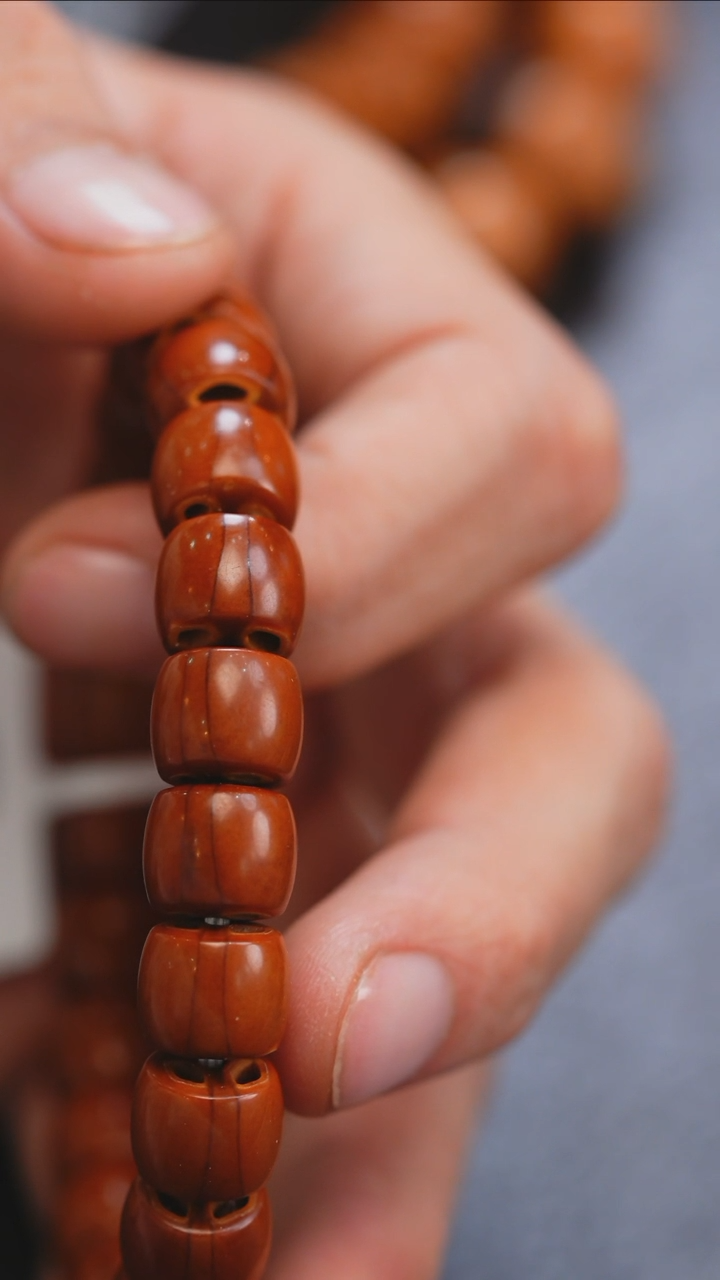 【闪购商品】橄榄核吊坠苏工橄榄核