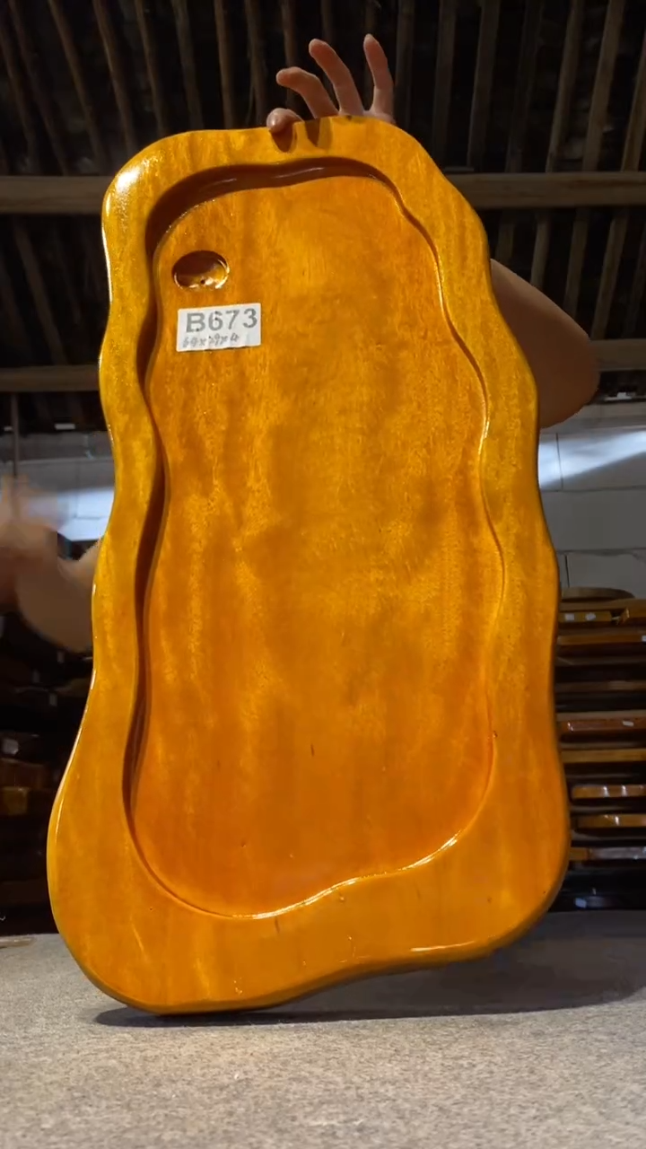 实木茶盘 一物一拍（不含配件）