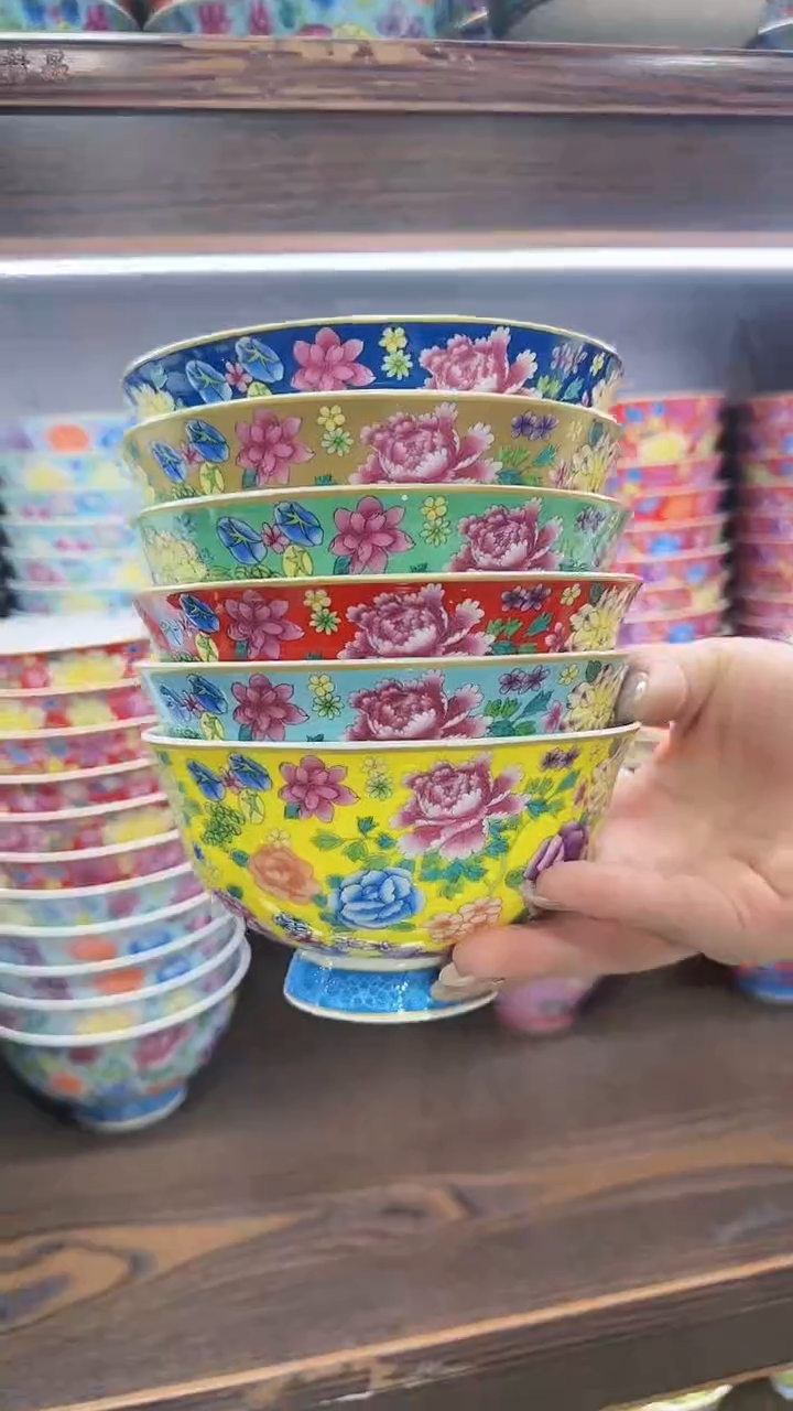 【闪购商品】瓷片5英寸饭碗10个景德镇陶瓷