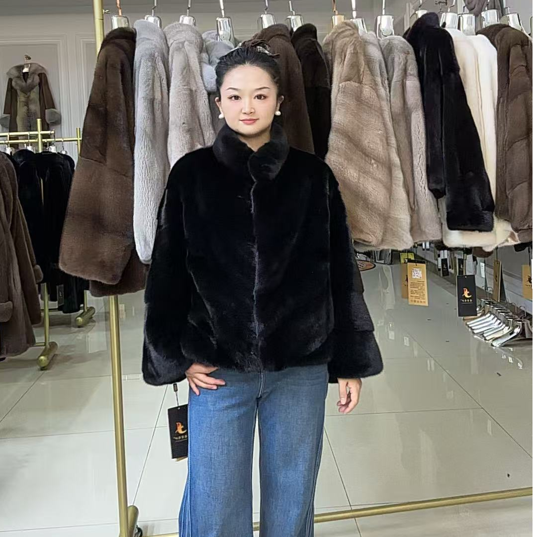 CXFS 立领斜排时尚百搭