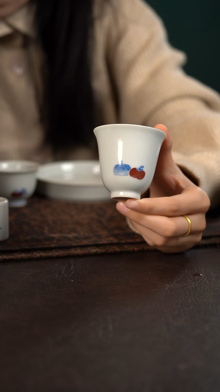 【闪购商品】杯聚澜堂事事如意闻香杯