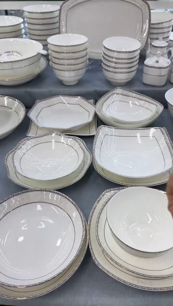 骨瓷回纹筷子10双