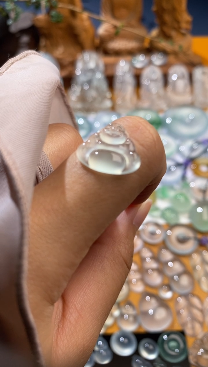 【闪购商品】定制翡翠未镶嵌佛公12.8*14.7*3.2