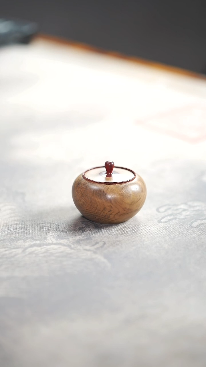 金丝楠号阴沉料药香小茶仓品香罐