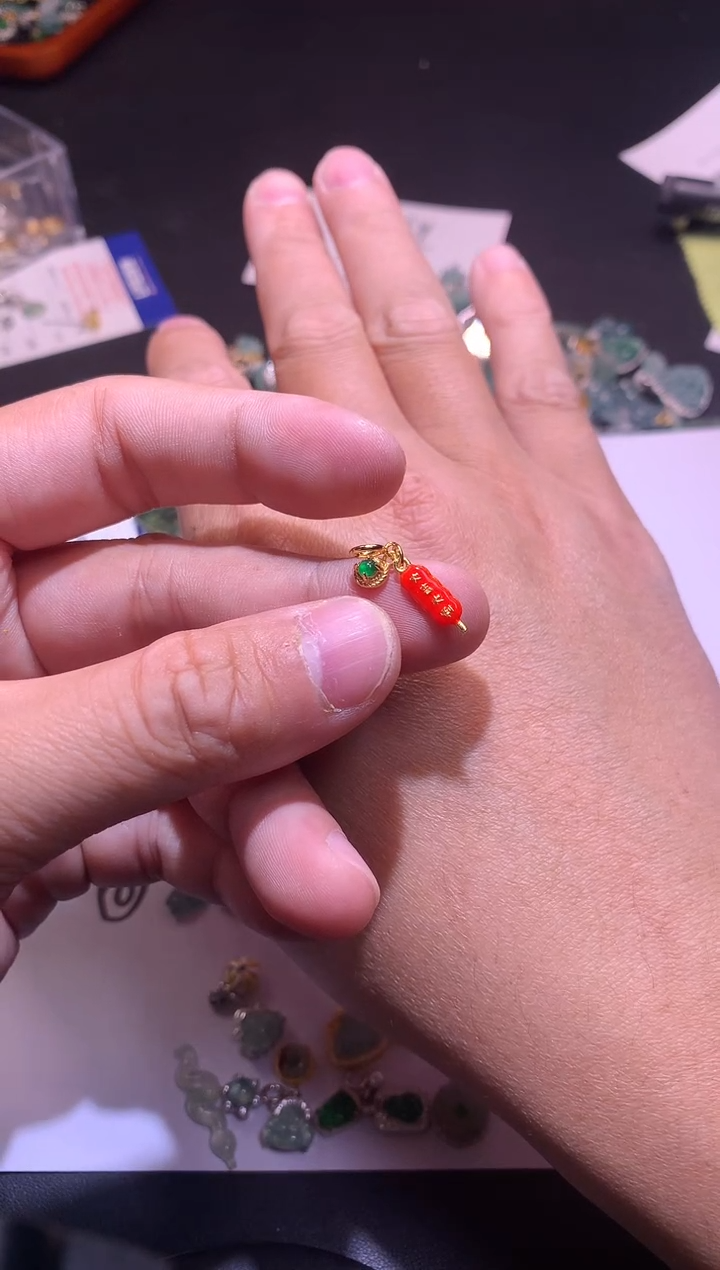 【闪购商品】翡翠吊坠(不含链)银S925镶嵌1