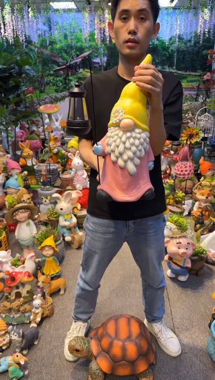 无花朵花园庭院摆件&00&