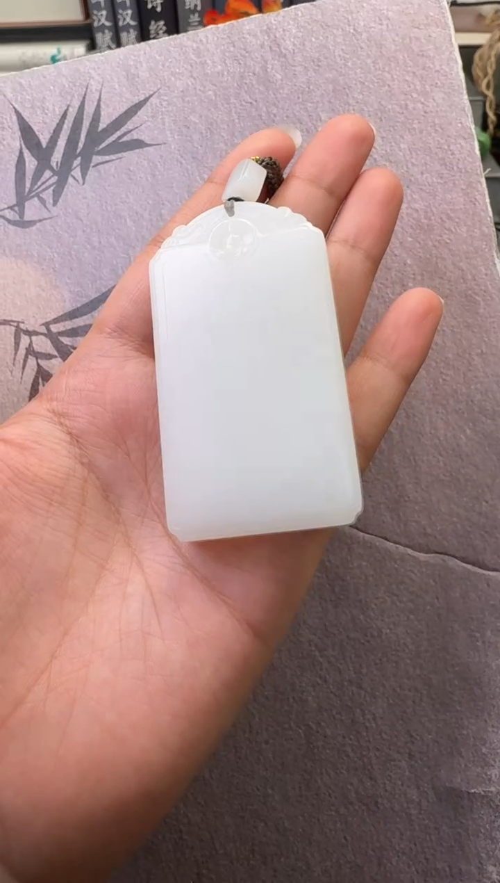 【闪购商品】和田玉无事牌未镶嵌和田玉无事牌