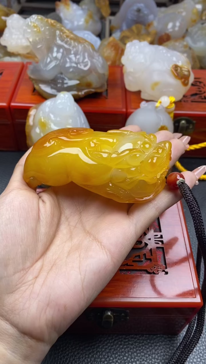 【闪购商品】玛瑙/玉髓手把未镶嵌00