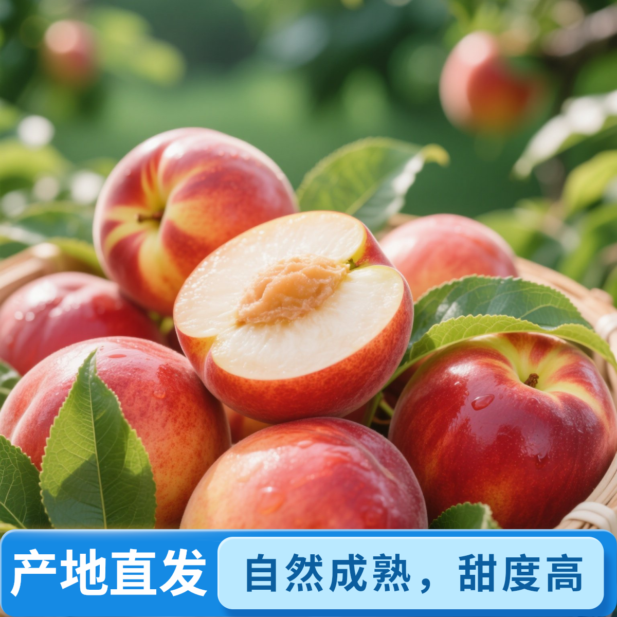 【麻点油桃】5斤装 新鲜现摘 脆甜 水果应季