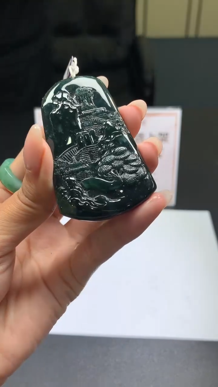 【闪购商品】定制翡翠未镶嵌不退不换CMH1件-A