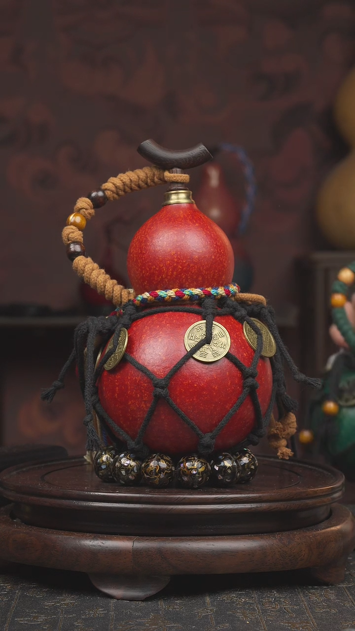 【闪购商品】1782号大漆酒葫芦  一物一拍