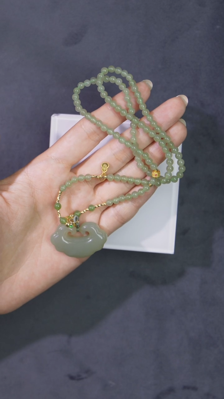 和田玉未镶嵌挂件BY0704FZJT标046