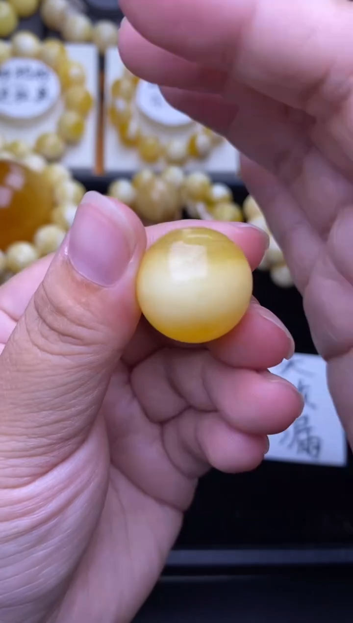 裸石琥珀未镶嵌大小姐珠宝严选37