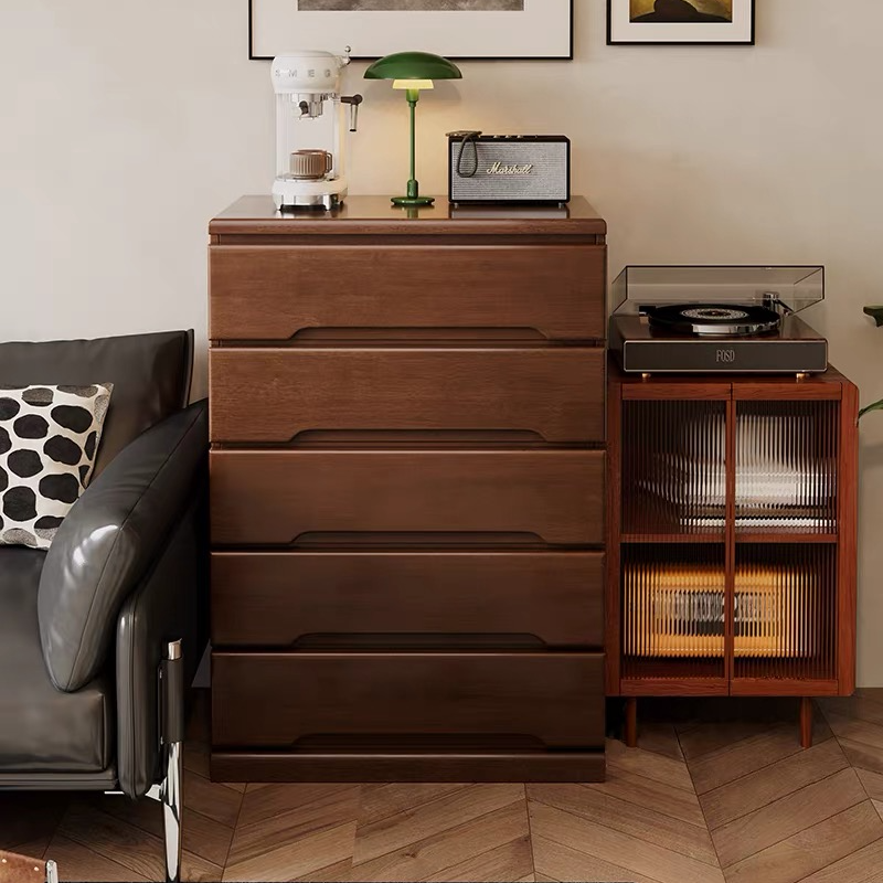 【实木五斗柜】五斗柜（高度95cm长度60cm深度40cm）网红家具实用