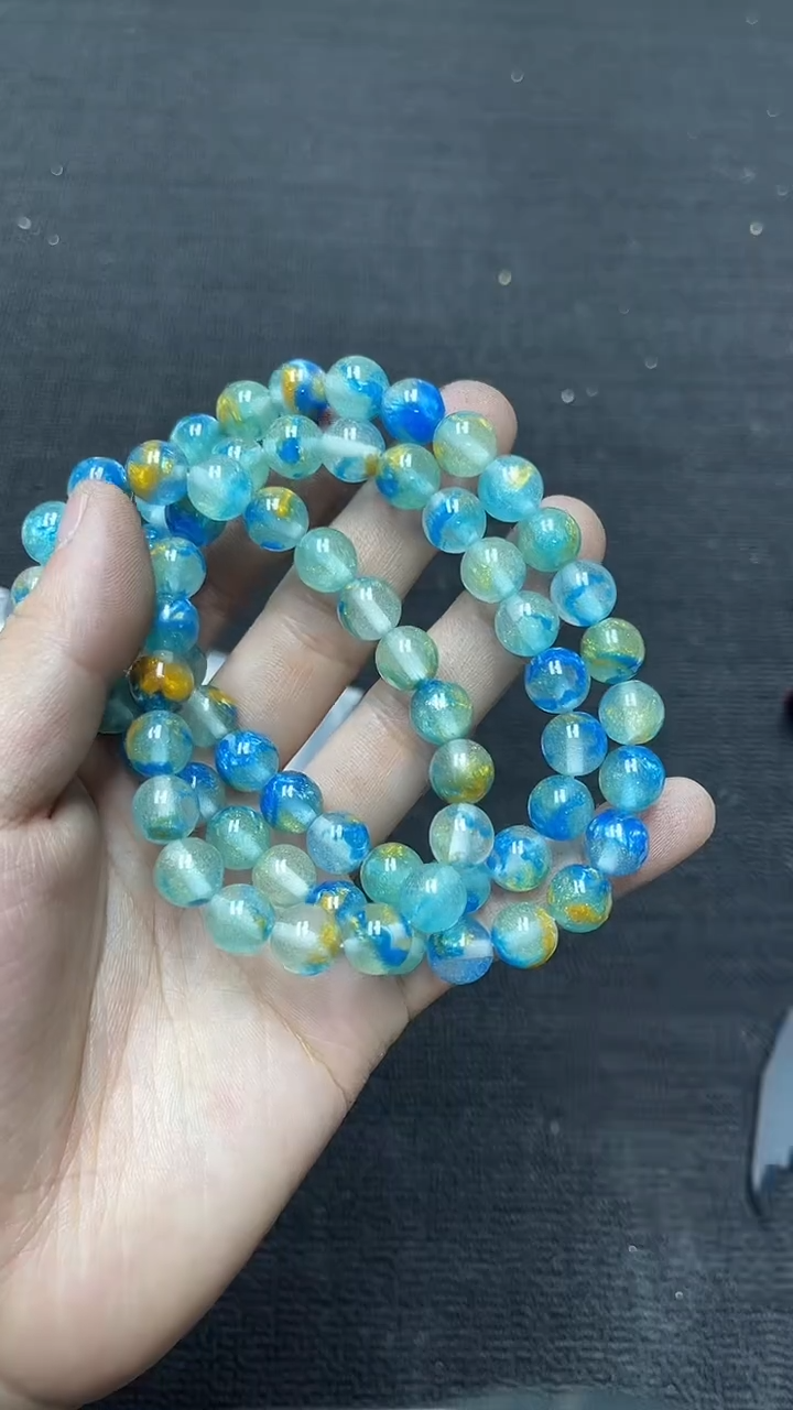 【闪购商品】硅化珊瑚颈饰未镶嵌精美多圈40
