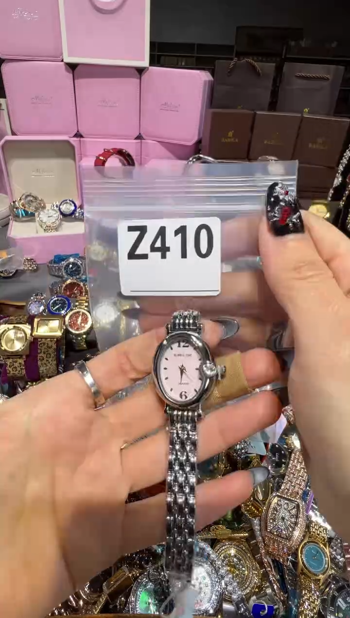 石英机芯不锈钢不锈钢直播定闪专用