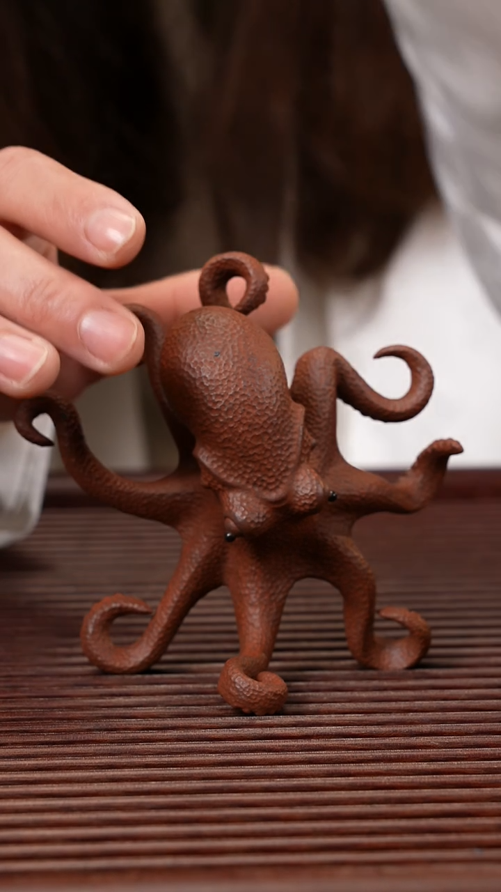 【闪购商品】紫砂茶宠紫砂 章鱼