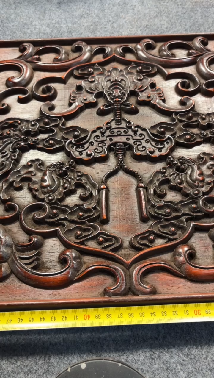 【闪购商品】花梨木类拆件雕刻板 以直播间截图为准D462